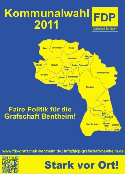 Kommunalwahlprogramm 2011 der FDP Grafschaft Bentheim